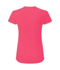 Tri Dri Womens/Ladies Panelled Crew Neck T-Shirt (Fire Red)