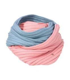 Hy Womens/Ladies Synergy Luxury Snood (Aqua Blue/Rose) (One Size)