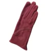 Eastern Counties Leather Womens/Ladies Sian Suede Gloves (Oxblood)