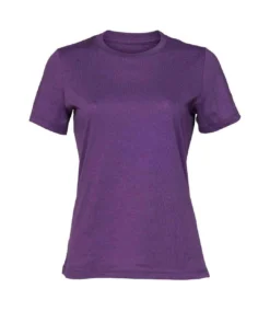 Bella + Canvas Womens/Ladies Relaxed Jersey T-Shirt (Royal Purple)