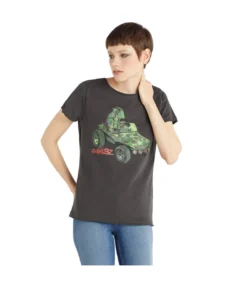 Amplified Womens/Ladies Geep Gorillaz T-Shirt (Charcoal)