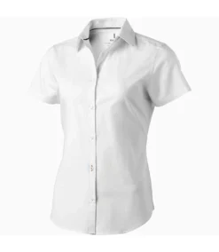 Elevate Manitoba Short Sleeve Ladies Shirt (White)