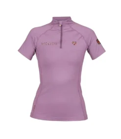 Aubrion Womens/Ladies Team Short-Sleeved Base Layer Top (Mauve)