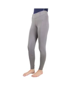 Hy Sport Active Womens/Ladies Horse Riding Tights (Pencil Point Grey)