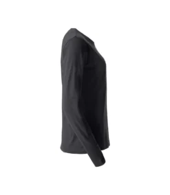 Clique Womens/Ladies Basic Long-Sleeved T-Shirt (Black) -Featured Women's Clothing Stores D189E8C6997ED0126A2912662526FE03418C6E24412F61A4AB801307227F6283