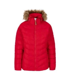 Trespass Womens/Ladies Nadina Waterproof Padded Jacket (Red)