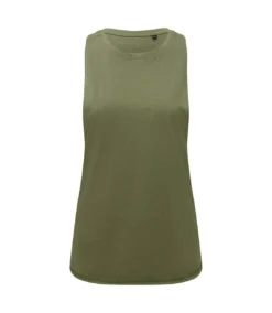 TriDri Womens/Ladies Tank Top (Olive)