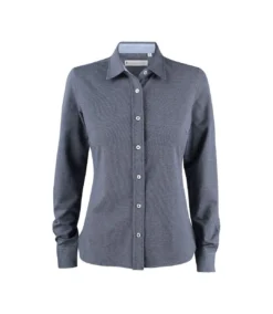 James Harvest Womens/Ladies Burlingham Shirt (Navy)