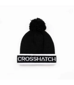 Crosshatch Womens/Ladies Soza Beanie (Black)