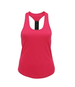 Tri Dri Womens/Ladies Performance Strap Back Tank Top (Fire Red)