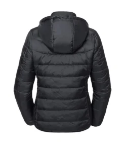 Russell Womens/Ladies Nano Hooded Jacket (Black) -Featured Women's Clothing Stores E2DCC214F78674598459CE13A86CC1C173D089F10DABFBF22351D738B3753250