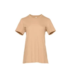 Bella + Canvas Womens/Ladies Jersey Relaxed Fit T-Shirt (Sand Dune)