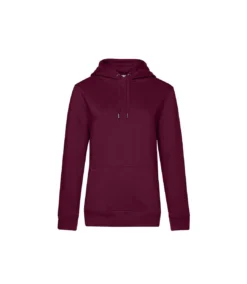 B&C Womens/Ladies Queen Hoody (Dark Cherry)