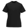 Portwest Womens/Ladies Plain T-Shirt (Black)