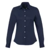 Elevate Vaillant Long Sleeve Ladies Shirt (Navy Blue)