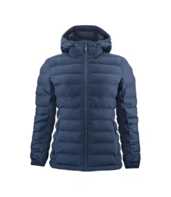 James Harvest Womens/Ladies Woodlake Padded Jacket (Navy)