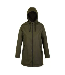 NEOBLU Womens/Ladies Antoine Wax Parka (Deep Khaki)
