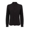 Henbury Womens/Ladies Antibacterial Mandarin Collar Roll Sleeve Shirt ()