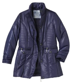Women's Blue Puffer Jacket -Featured Women's Clothing Stores b8dc17b588464a15dccba31403f6bea9