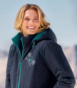 Women's Navy Parka - Water-Repellent -Featured Women's Clothing Stores c8137a5147a4ff0d7f165afe2ae84e21